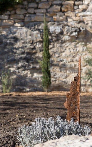 Décoration de massif